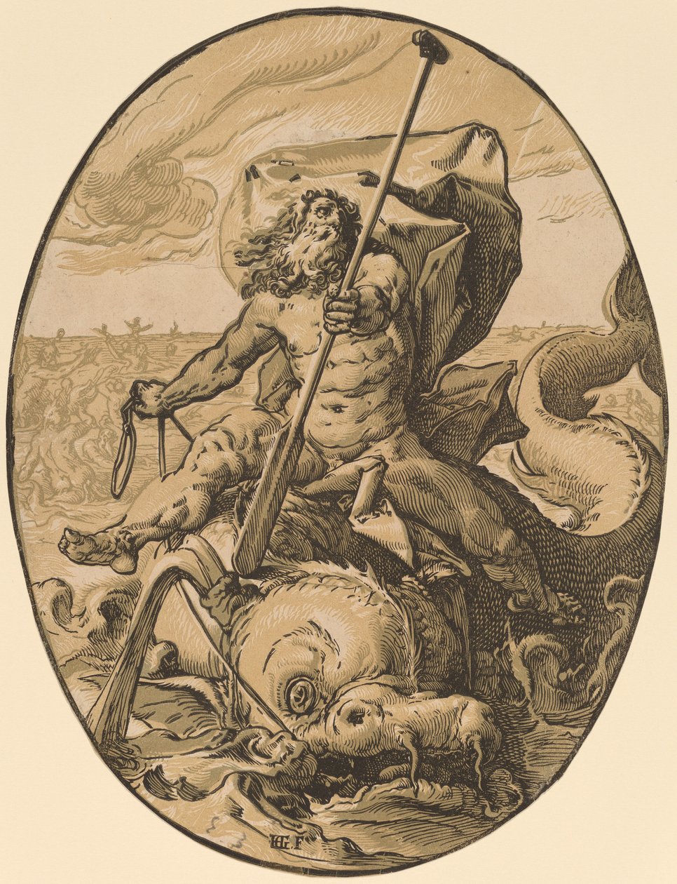 Havet av Hendrik Goltzius