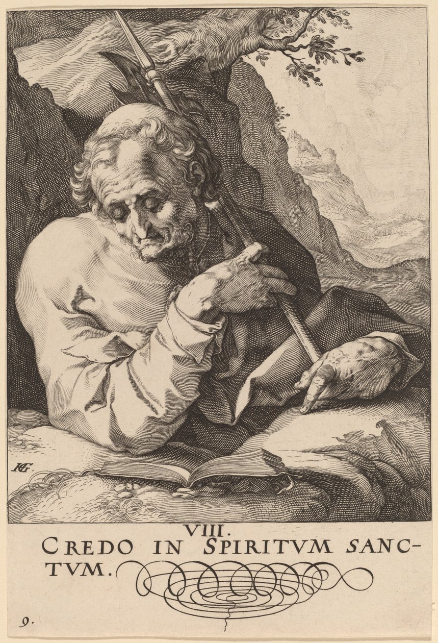 Sankt Matteus av Hendrik Goltzius