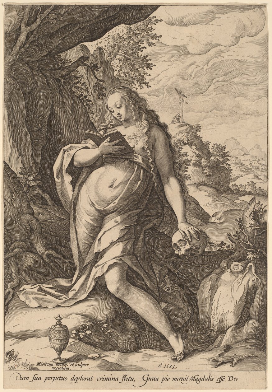 S:ta Maria Magdalena botgörande av Hendrik Goltzius