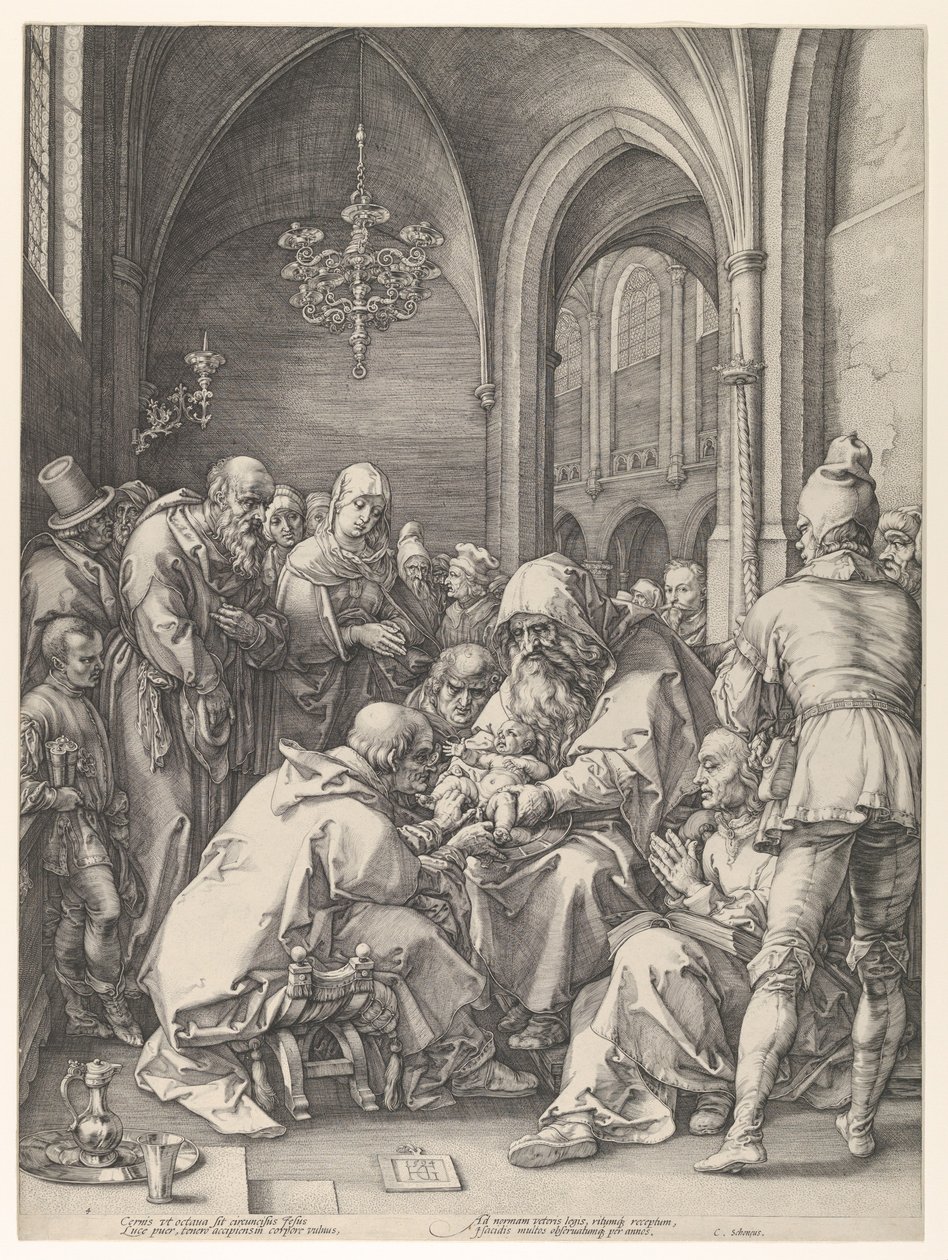 Omskärelsen,.n.d., n.d.. av Hendrik Goltzius