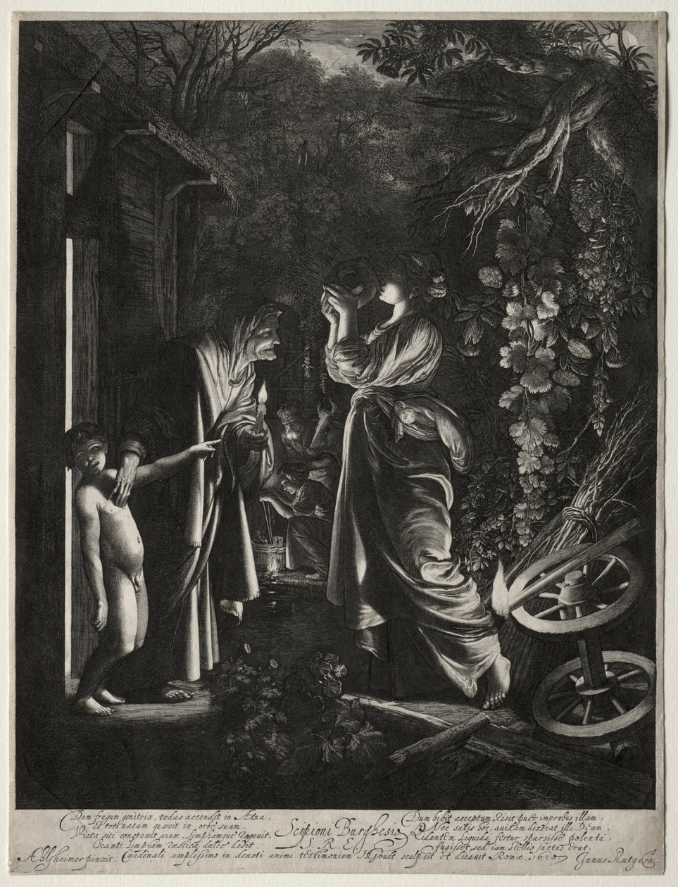 Hånandet av Ceres av Hendrik Goudt