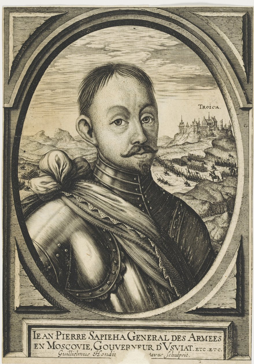Jan Piotr Sapieha 1569-1611, c.1630. av Hendrik Hondius the Elder