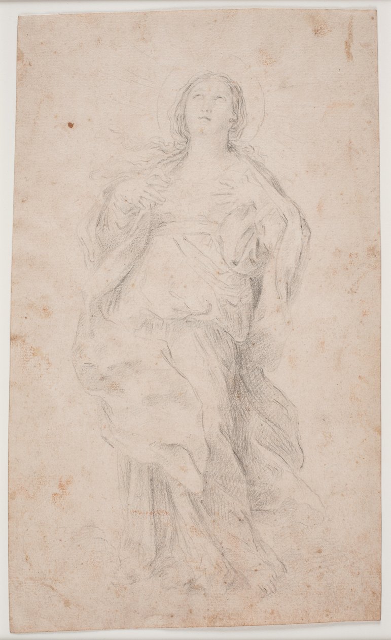 Saint Agatha står av Hendrik Krock