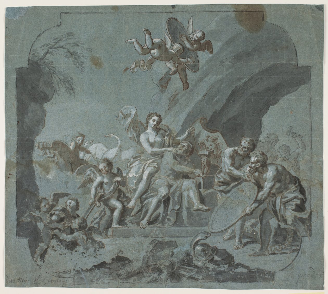 Venus och Vulcan av Hendrik Krock