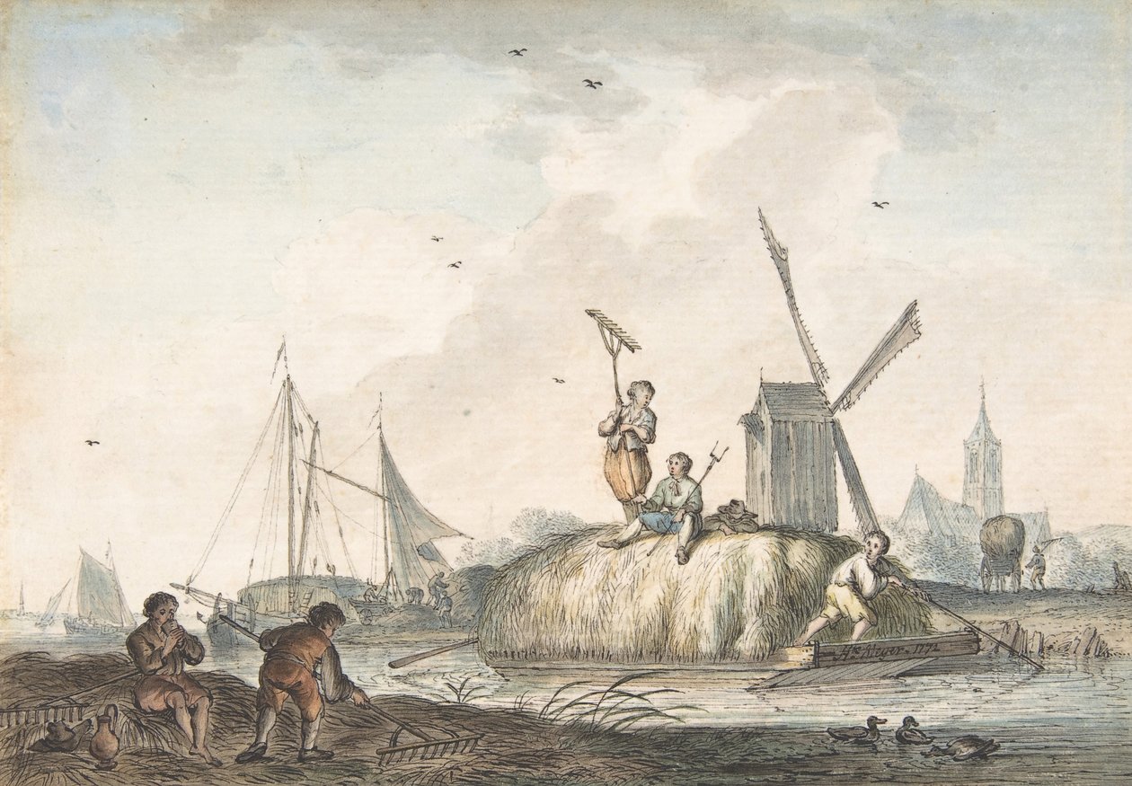 De tolv månaderna, 1772. av Hendrik Meijer