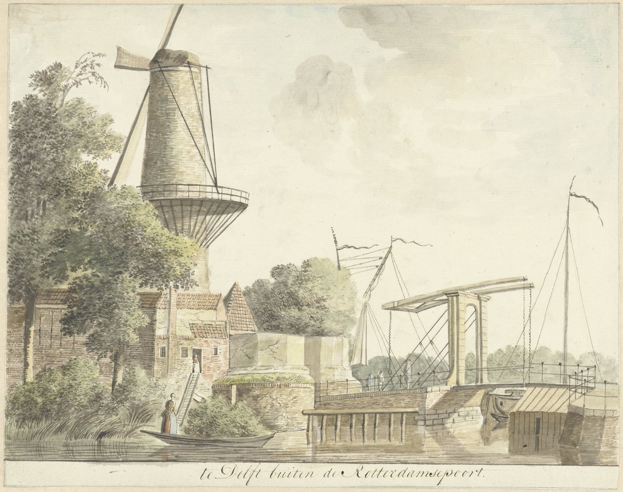 Rotterdam Gate i Delft av Hendrik Tavenier