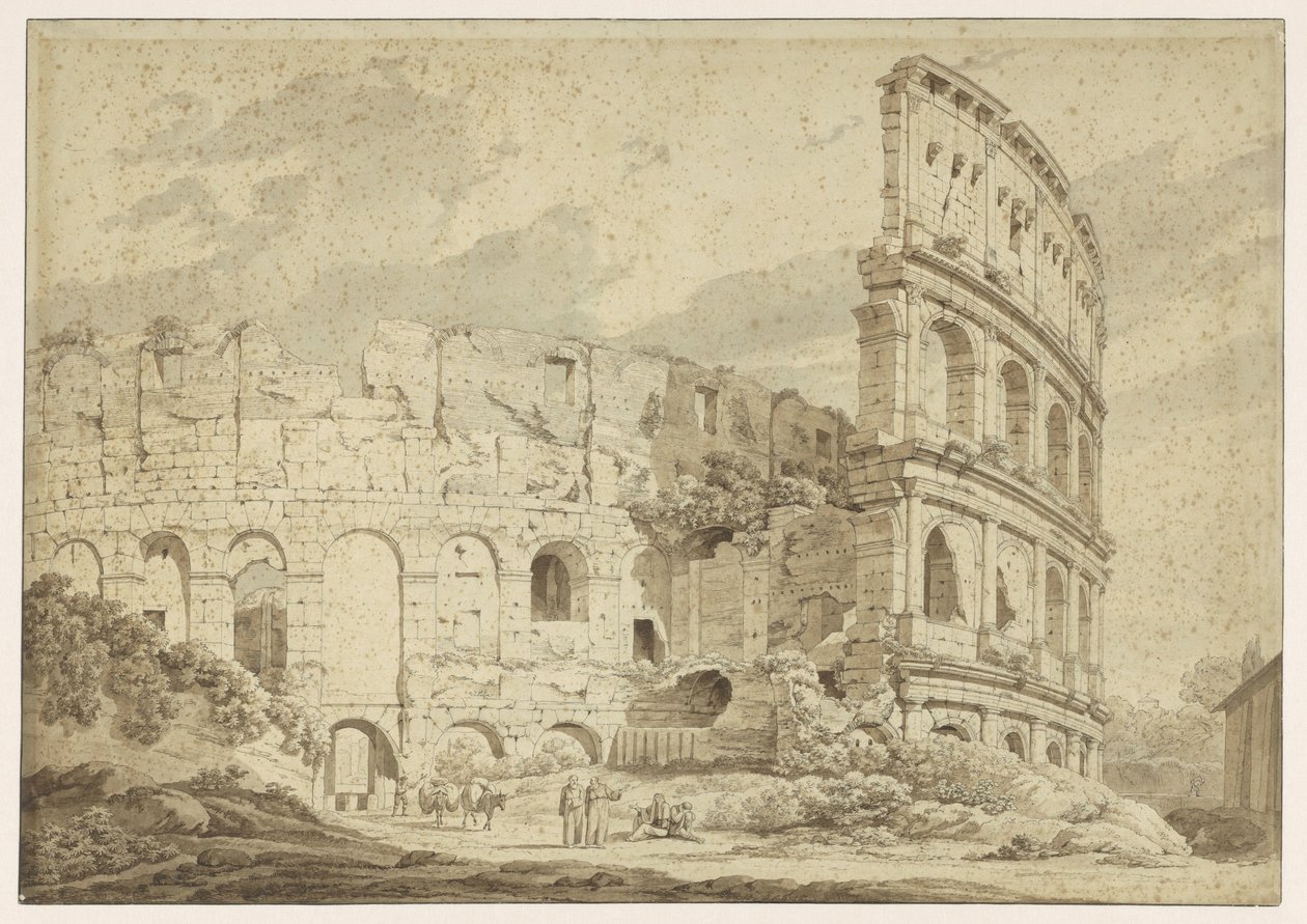 Colosseum i Rom Het Colosseum i Rom av Hendrik Voogd