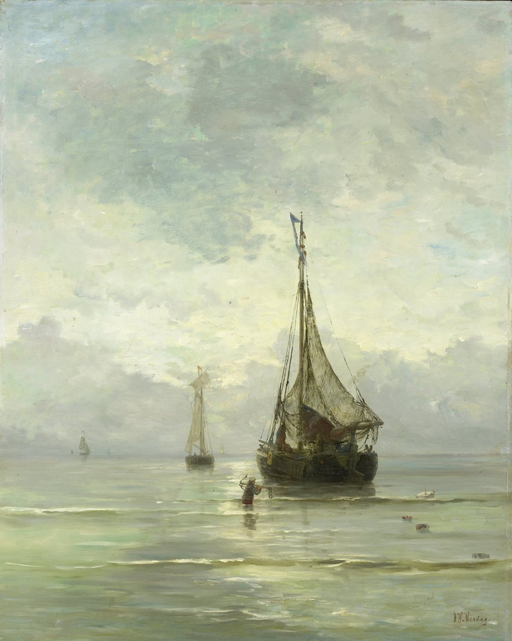 lugnt hav av Hendrik Willem Mesdag