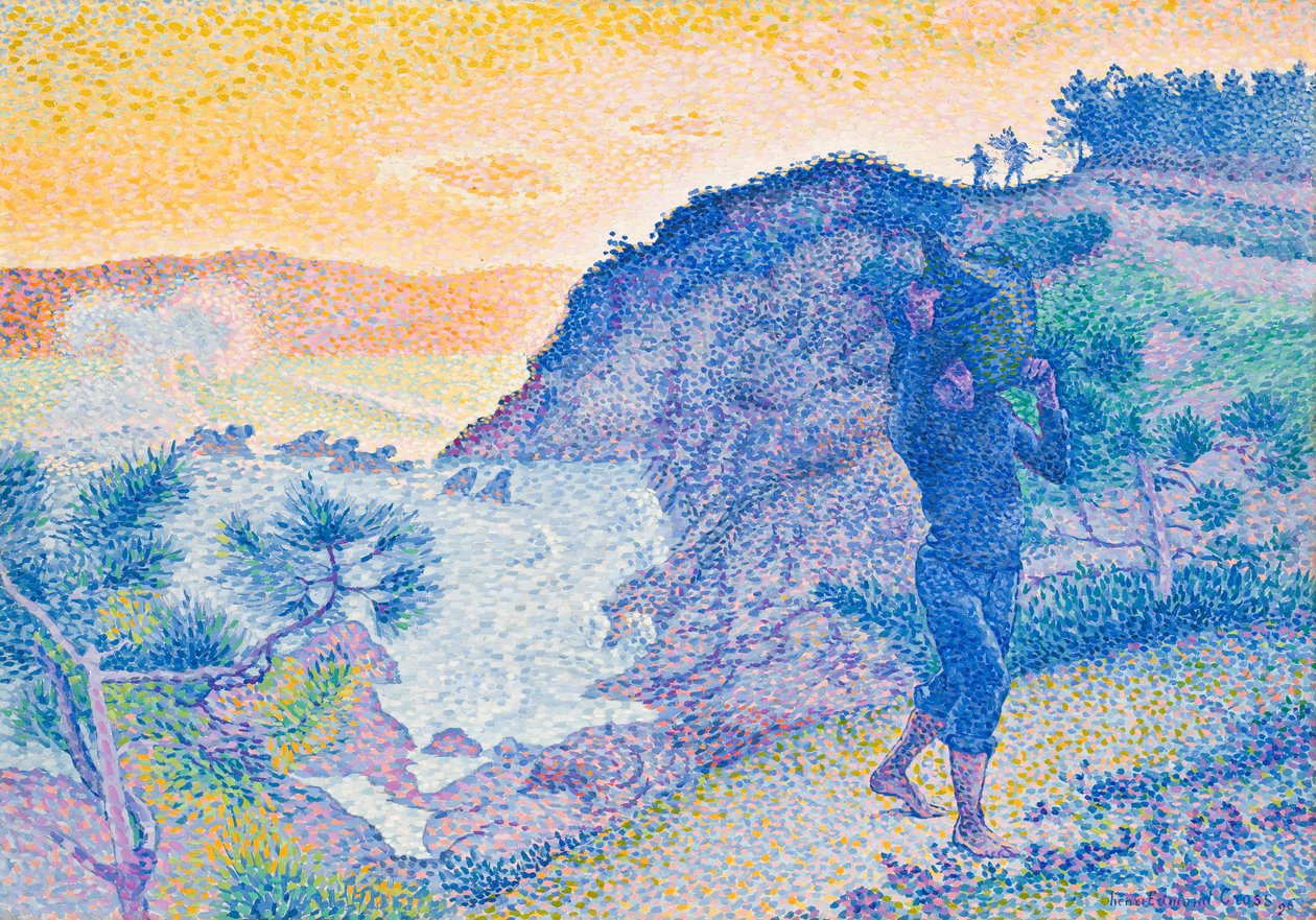 Fiskarens återkomst, 1896 av Henri Edmond Cross