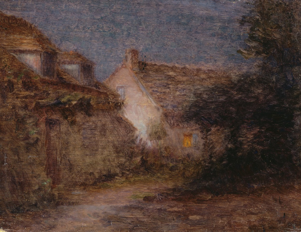 Gården av Henri Eugene Augustin Le Sidaner