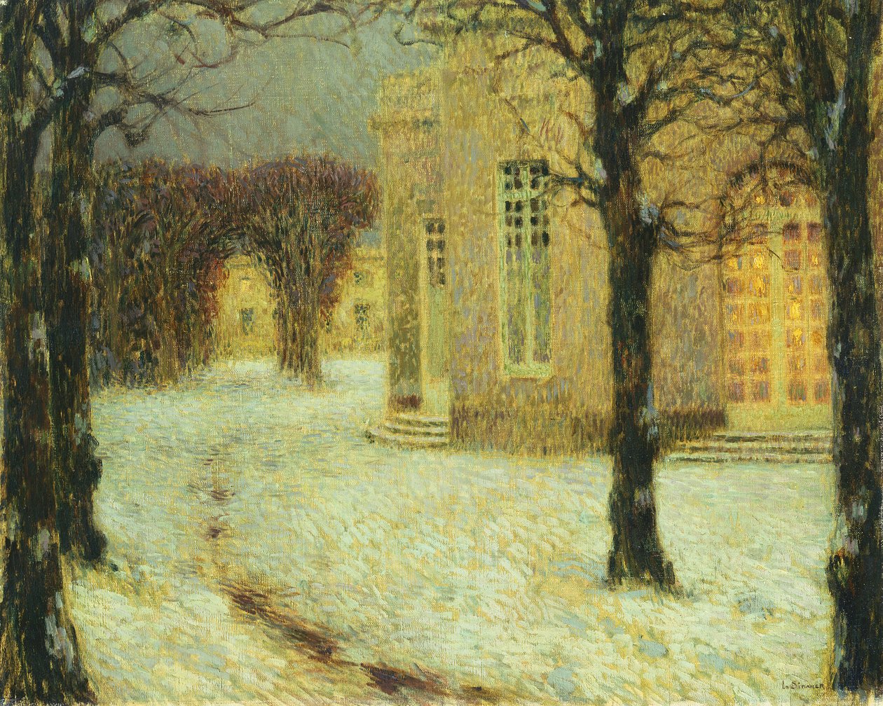 Paviljongen i Versailles, 1912 av Henri Eugene Augustin Le Sidaner
