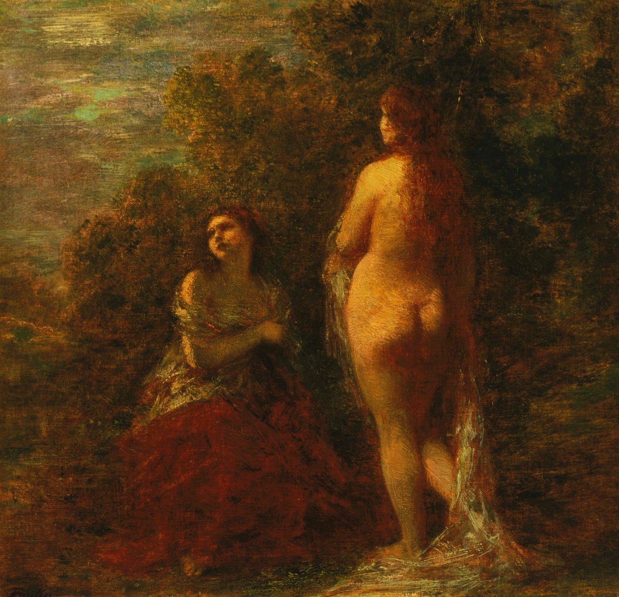 Gryning av Ignace Henri Jean Fantin Latour