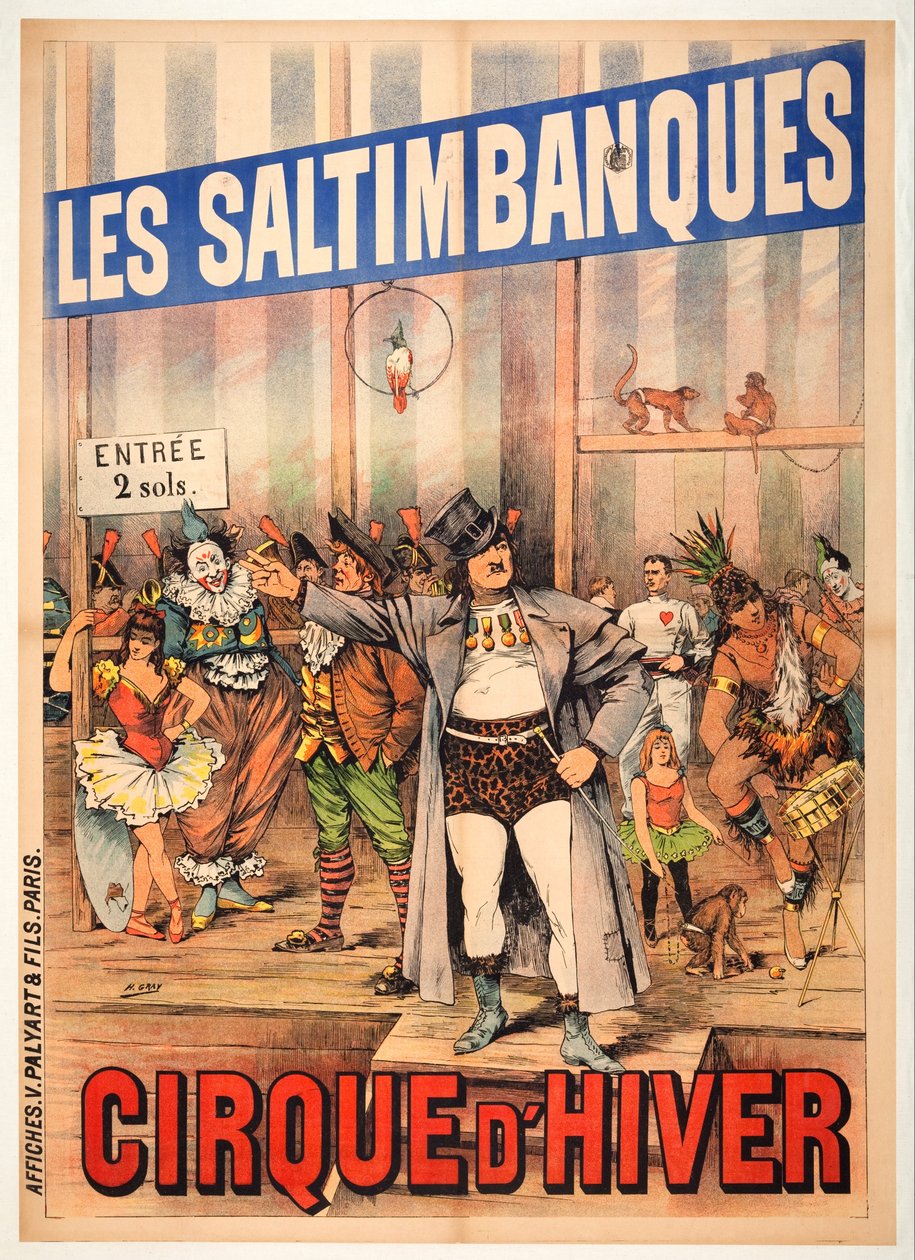 Saltimbanques av Henri Gray