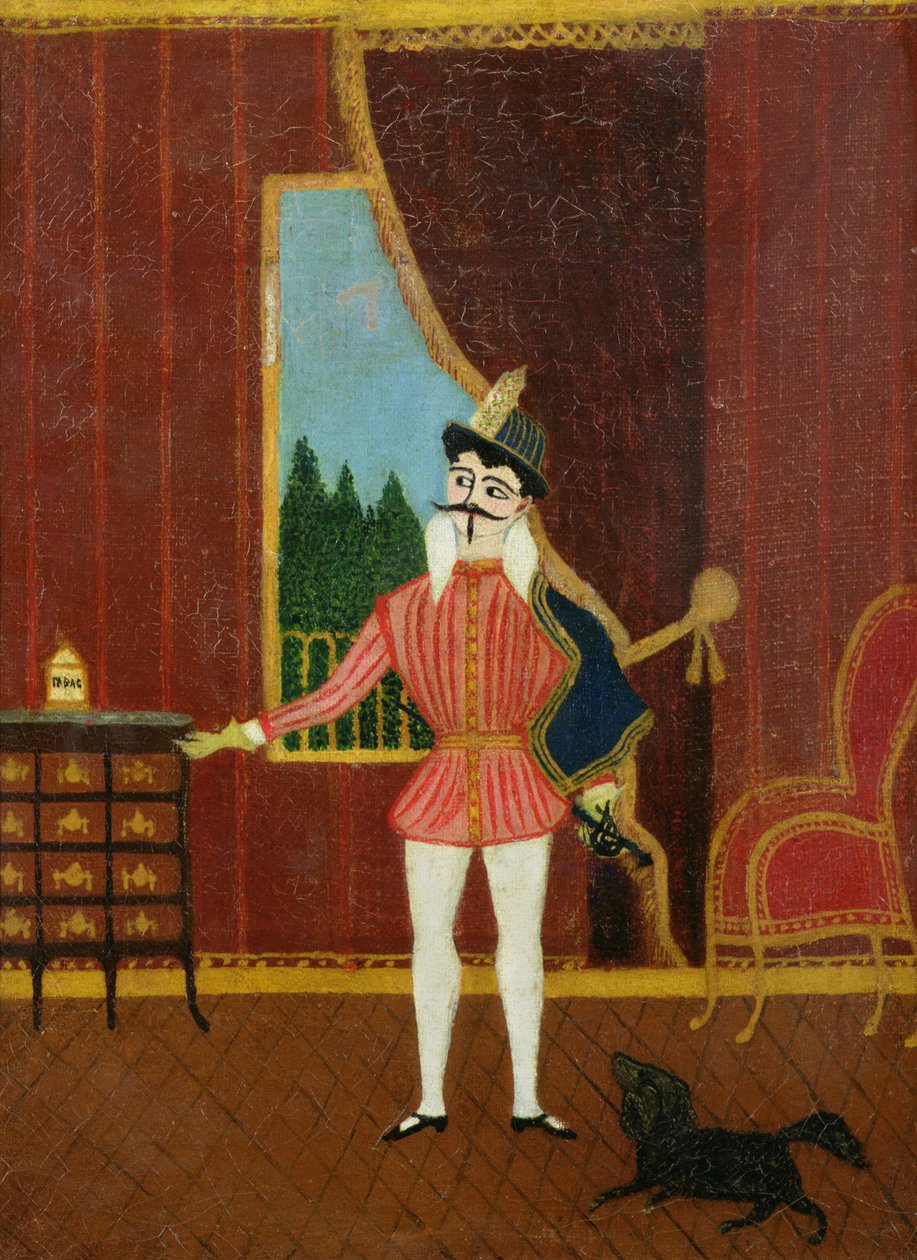 Den lille riddaren (Don Juan) c.1880 av Henri Rousseau