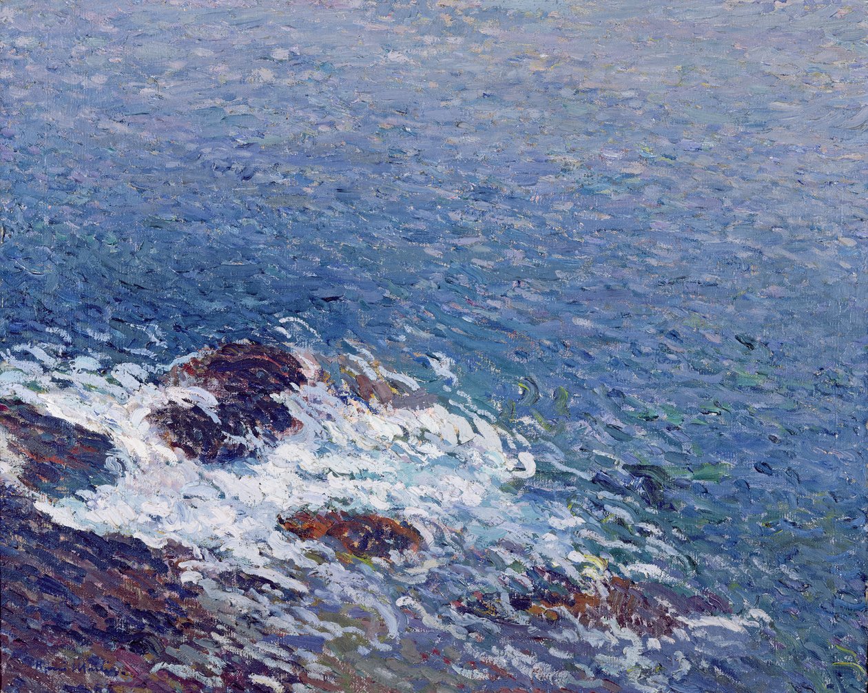 Kväll på Collioure av Henri Martin