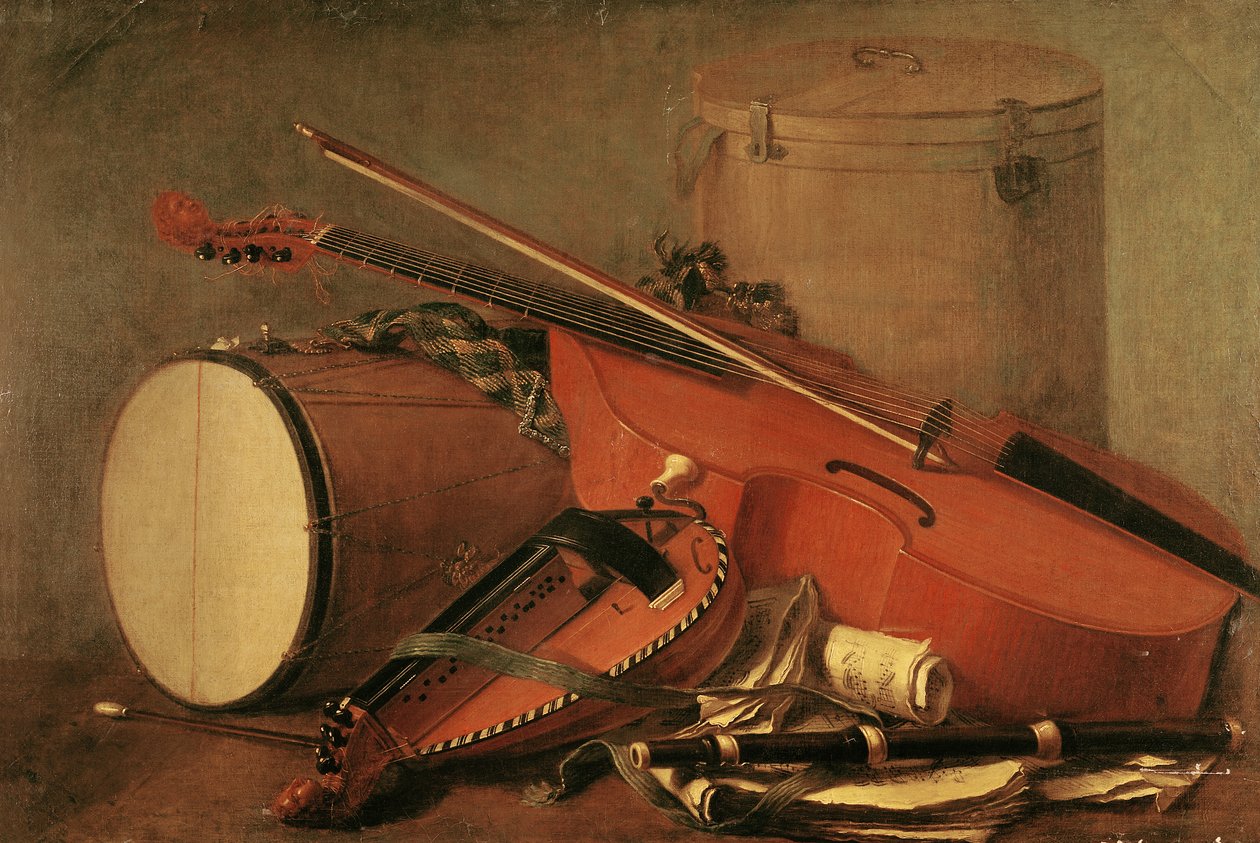 Musikinstrument av Henri Roland de la Porte