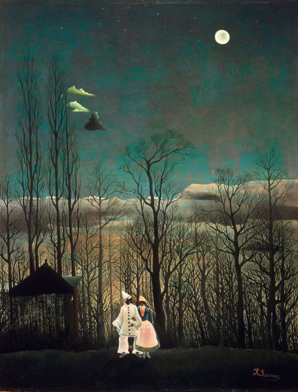 Karnevalskväll av Henri Rousseau
