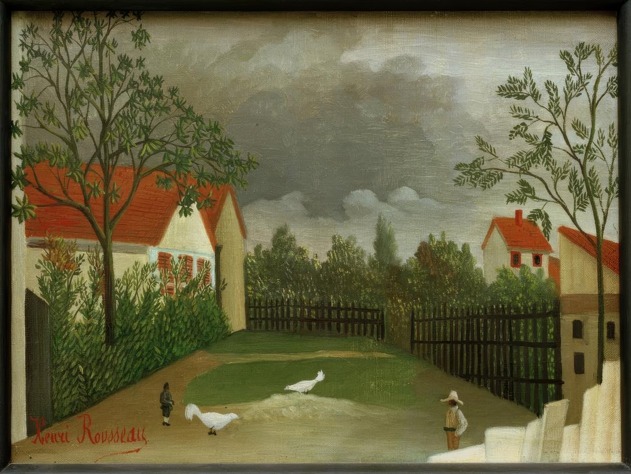 Ladugården av Henri Rousseau