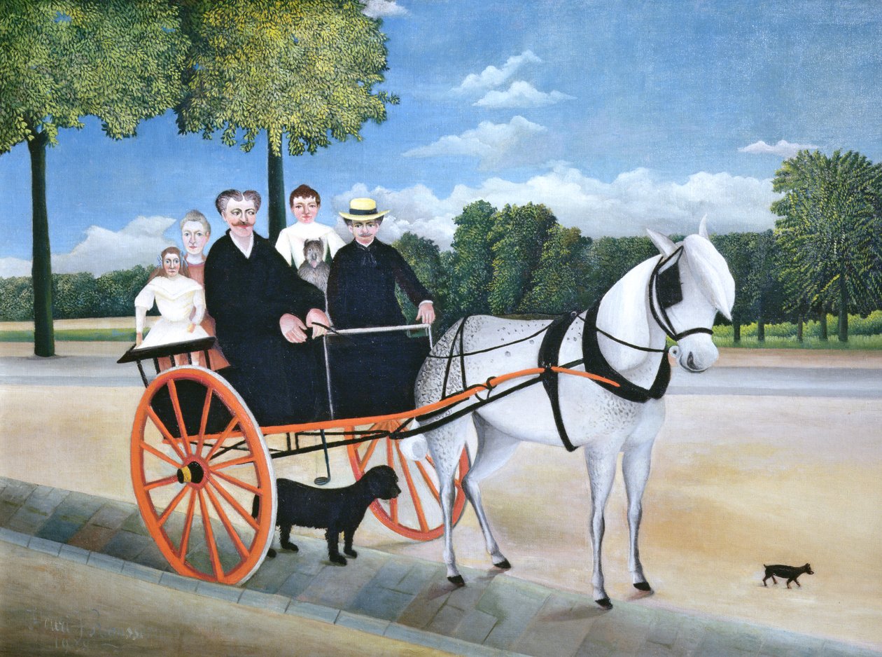 Old Man Juniers fälla, 1908 av Henri Rousseau