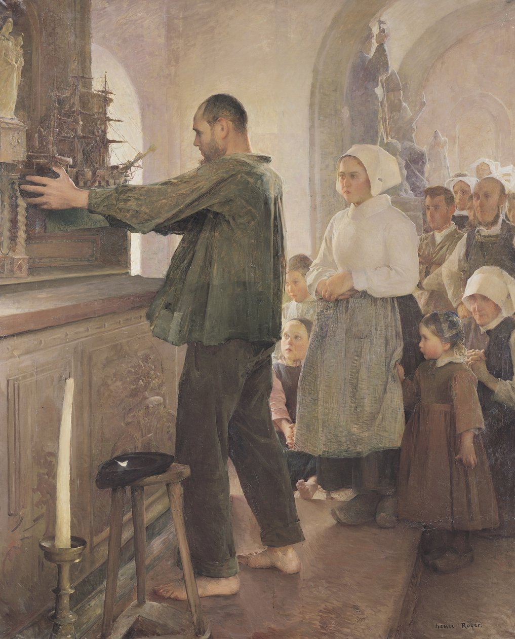 Ex Voto, 1898 av Henri Royer