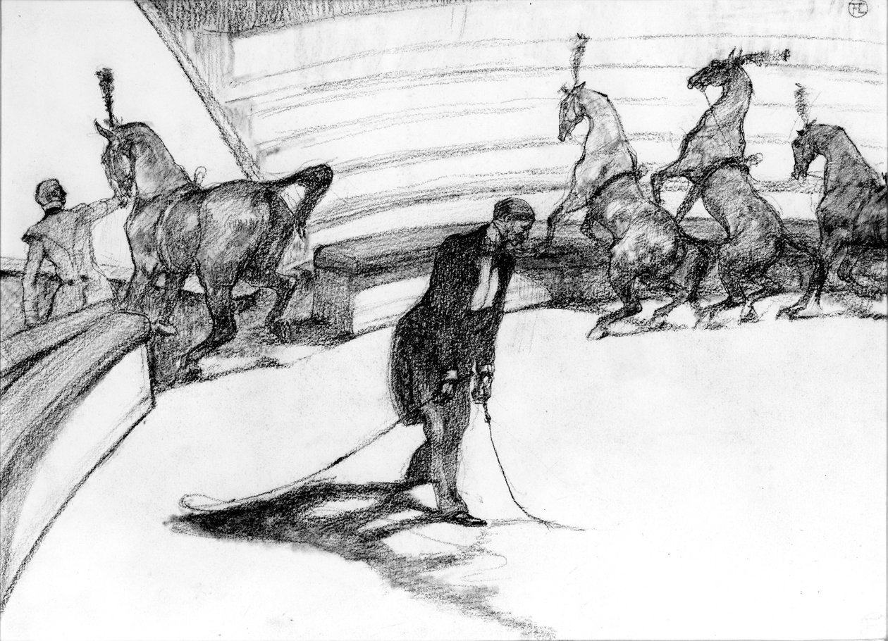 At the Circus av Henri de Toulouse Lautrec