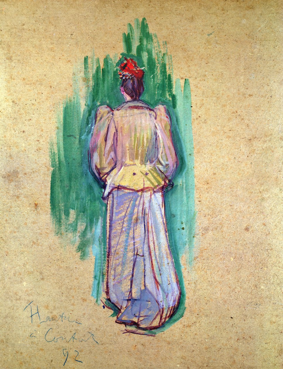 La Promeneuse av Henri de Toulouse Lautrec