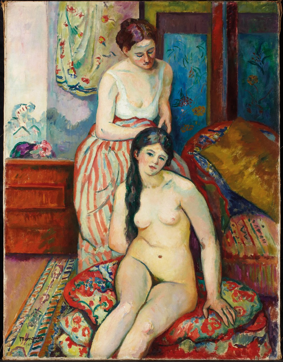 Frisyren av Henri Charles Manguin