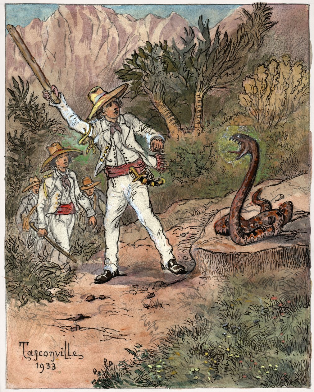 Orm attack av Henri Garnier Tanconville
