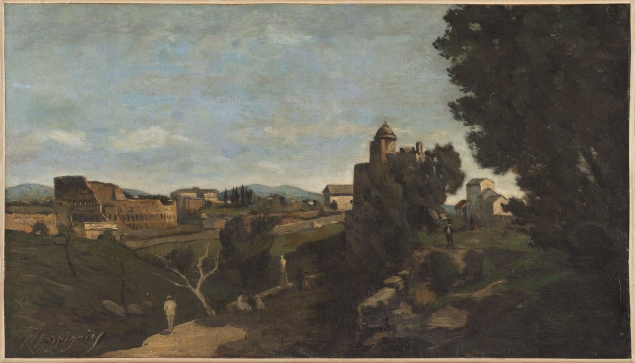Colosseum i Rom, ca 1878 (olja) av Henri Joseph Harpignies