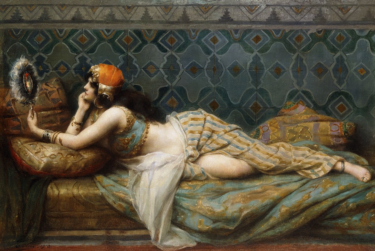 The Odalisque, 1913 av Henri Adrien Tanoux