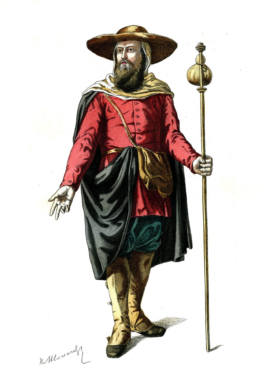Den förbipasserande pilgrimen av Henri Allouard