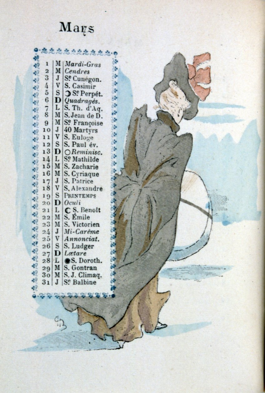 Mars av Henri Boutet