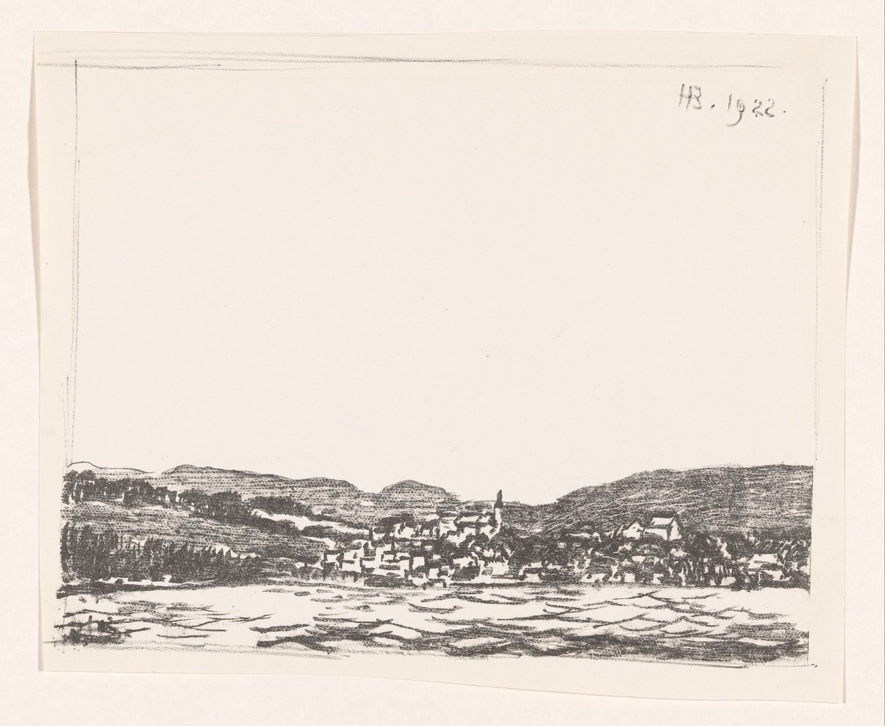Plats på Starnberger See av Henri Braakensiek
