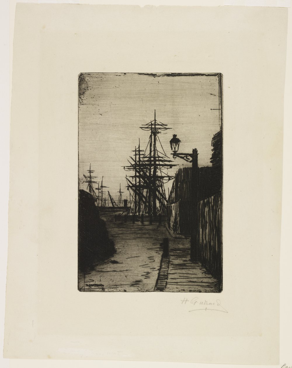 Docks av Henri Charles Guérard