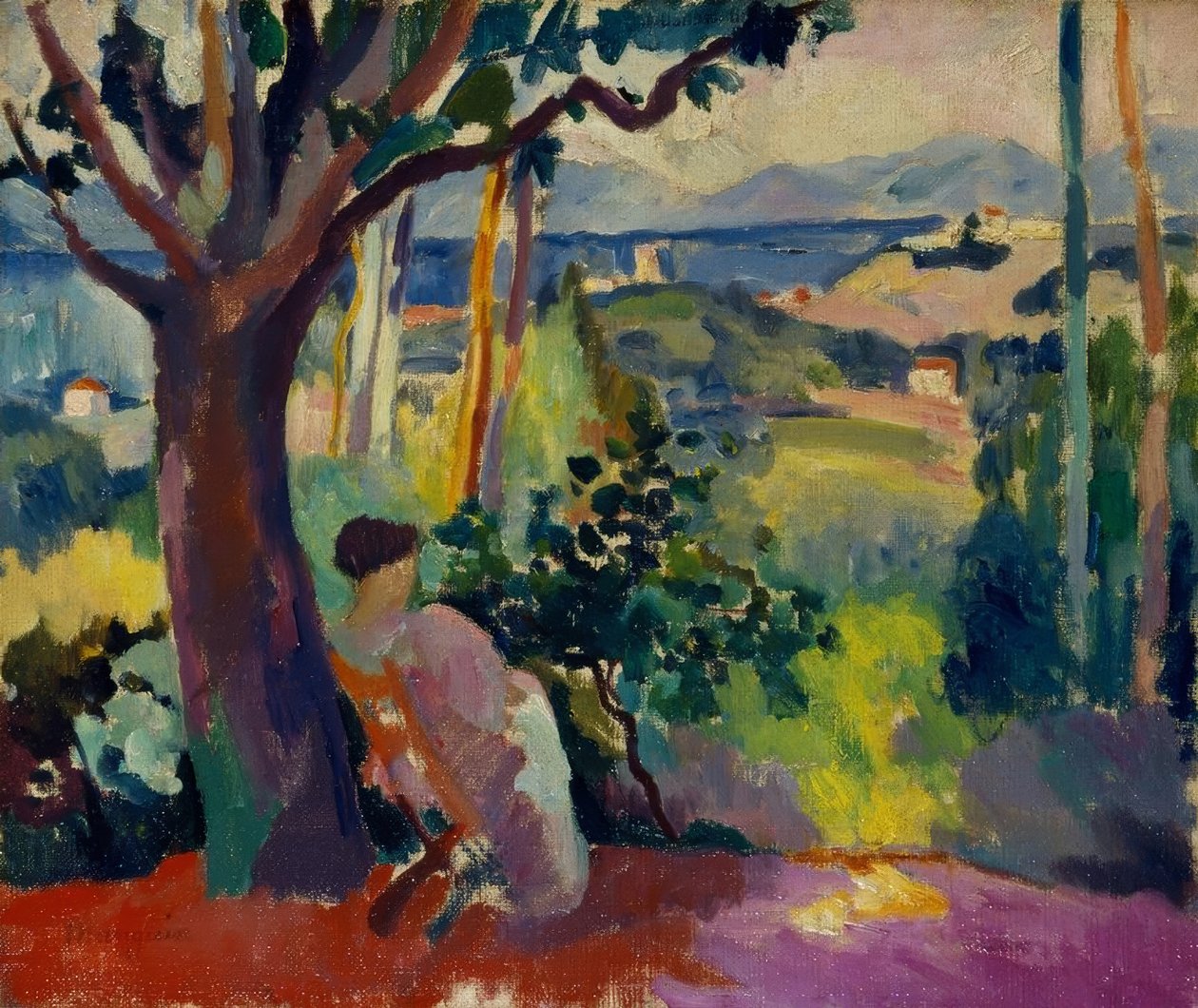Måltiden på Villa Demière av Henri Charles Manguin