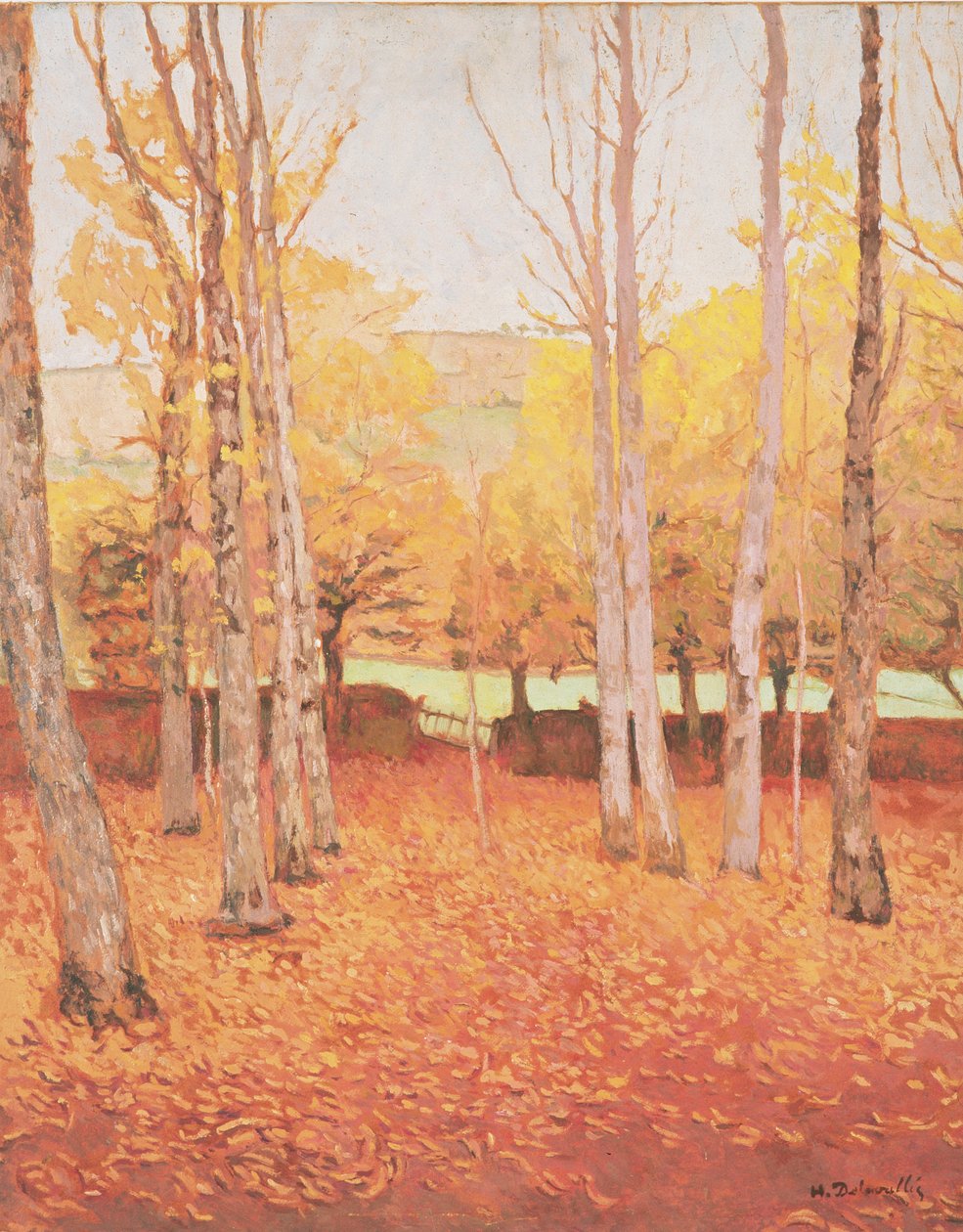 Hösten, 1930 (styrelsen) av Henri Delavallee