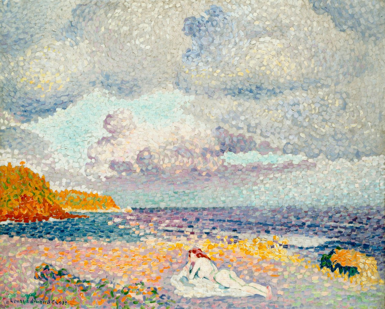 Innan åskvädret av Henri Edmond Cross