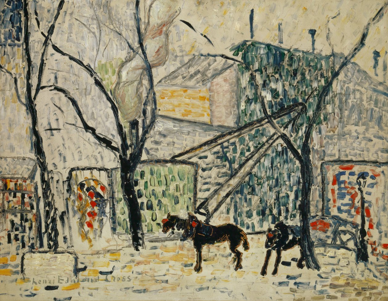Boulevard av Henri Edmond Cross