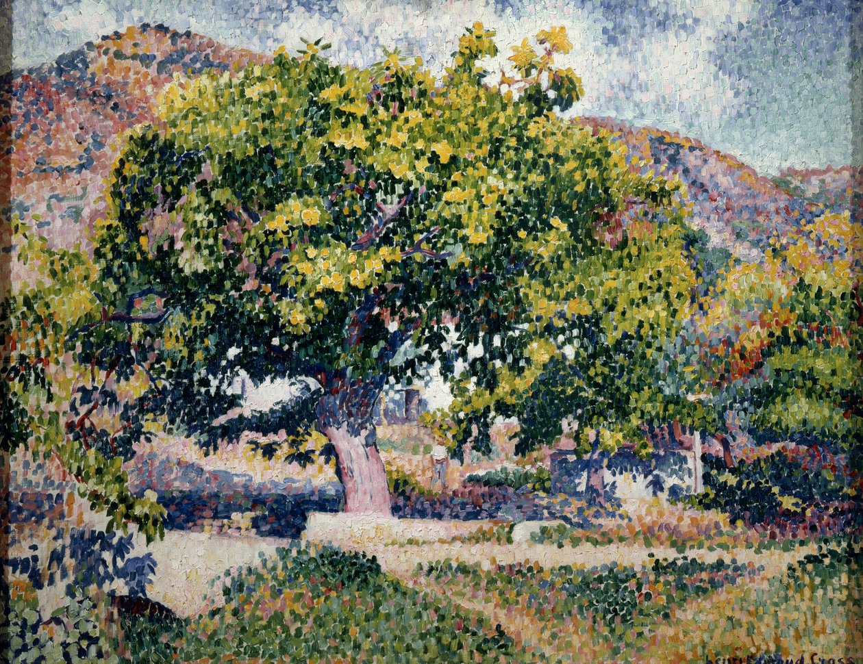 Nära mitt hus, 1906. av Henri Edmond Cross