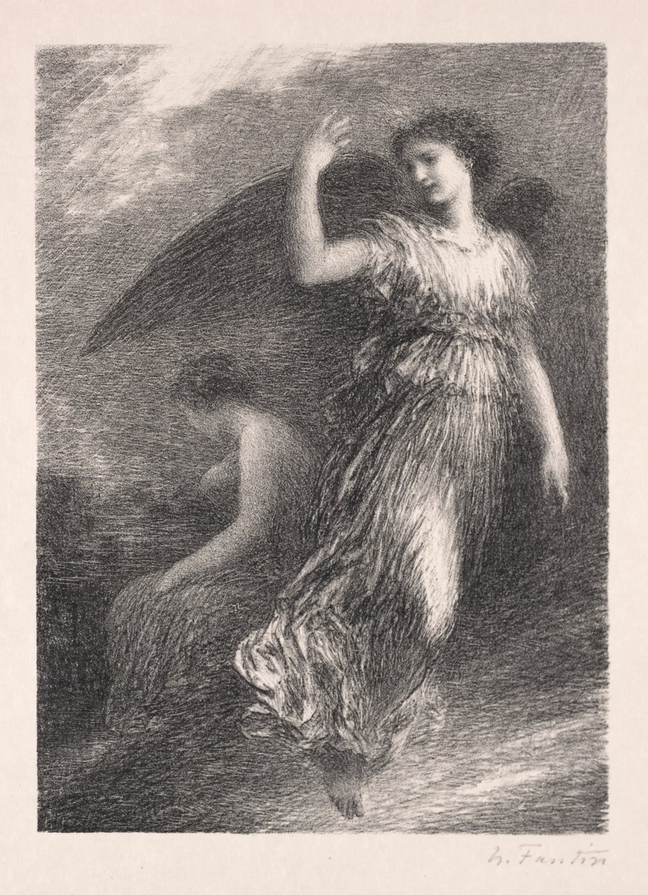 Paradiset och Peri av Henri Fantin Latour