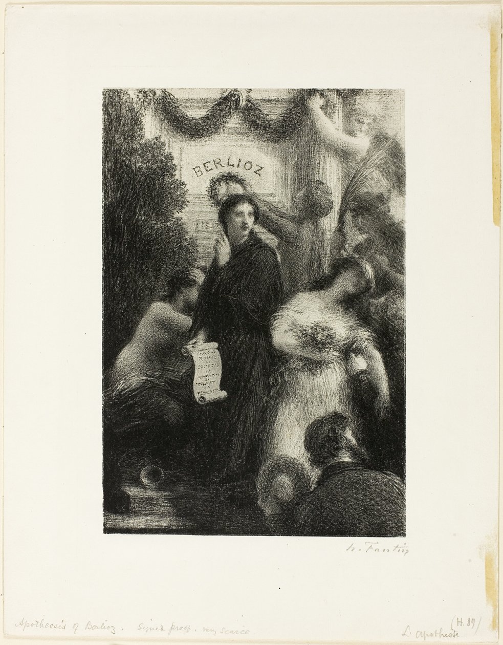 Apoteos av Ignace Henri Jean Fantin Latour