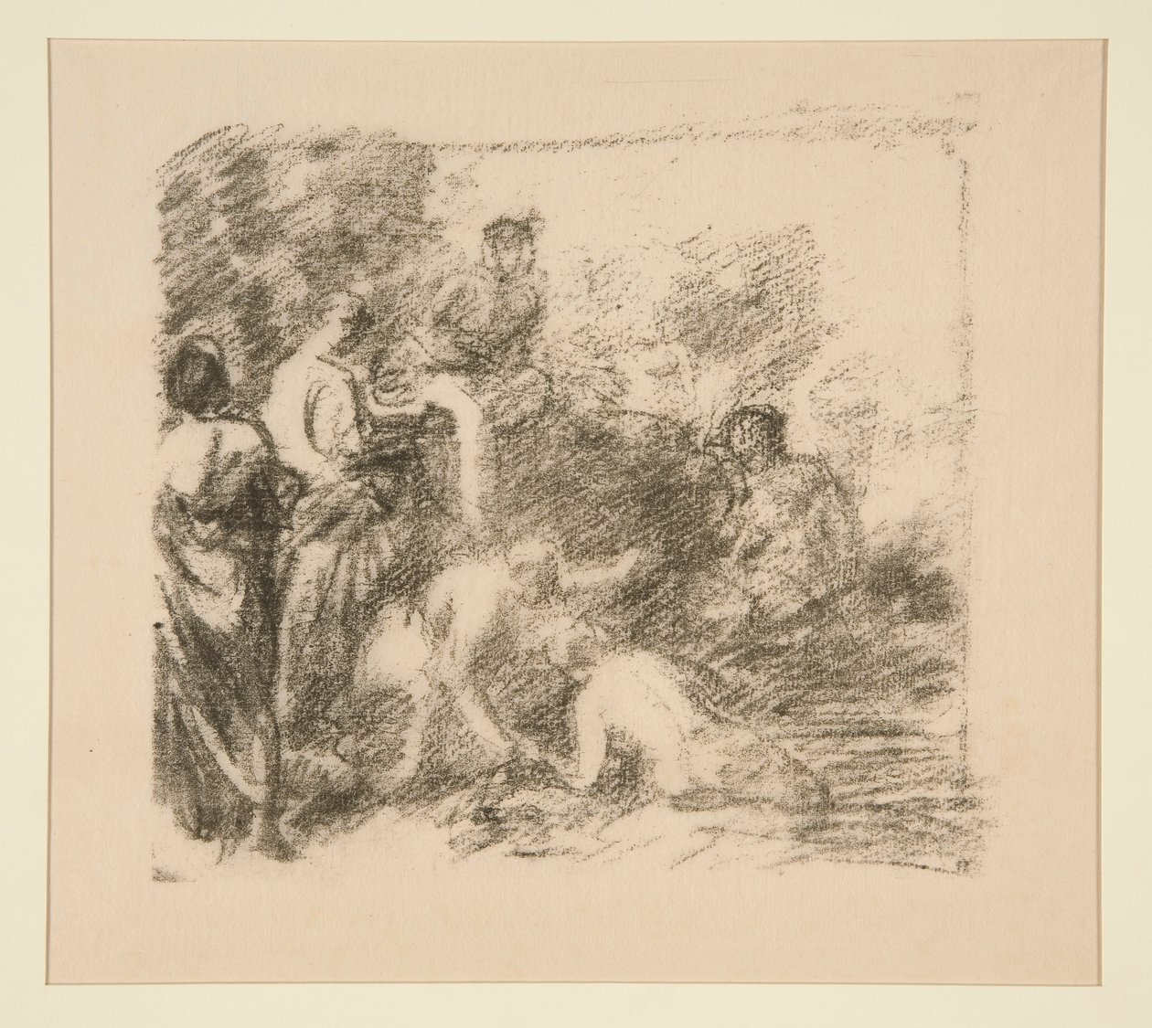 Badgäster av Ignace Henri Jean Fantin Latour