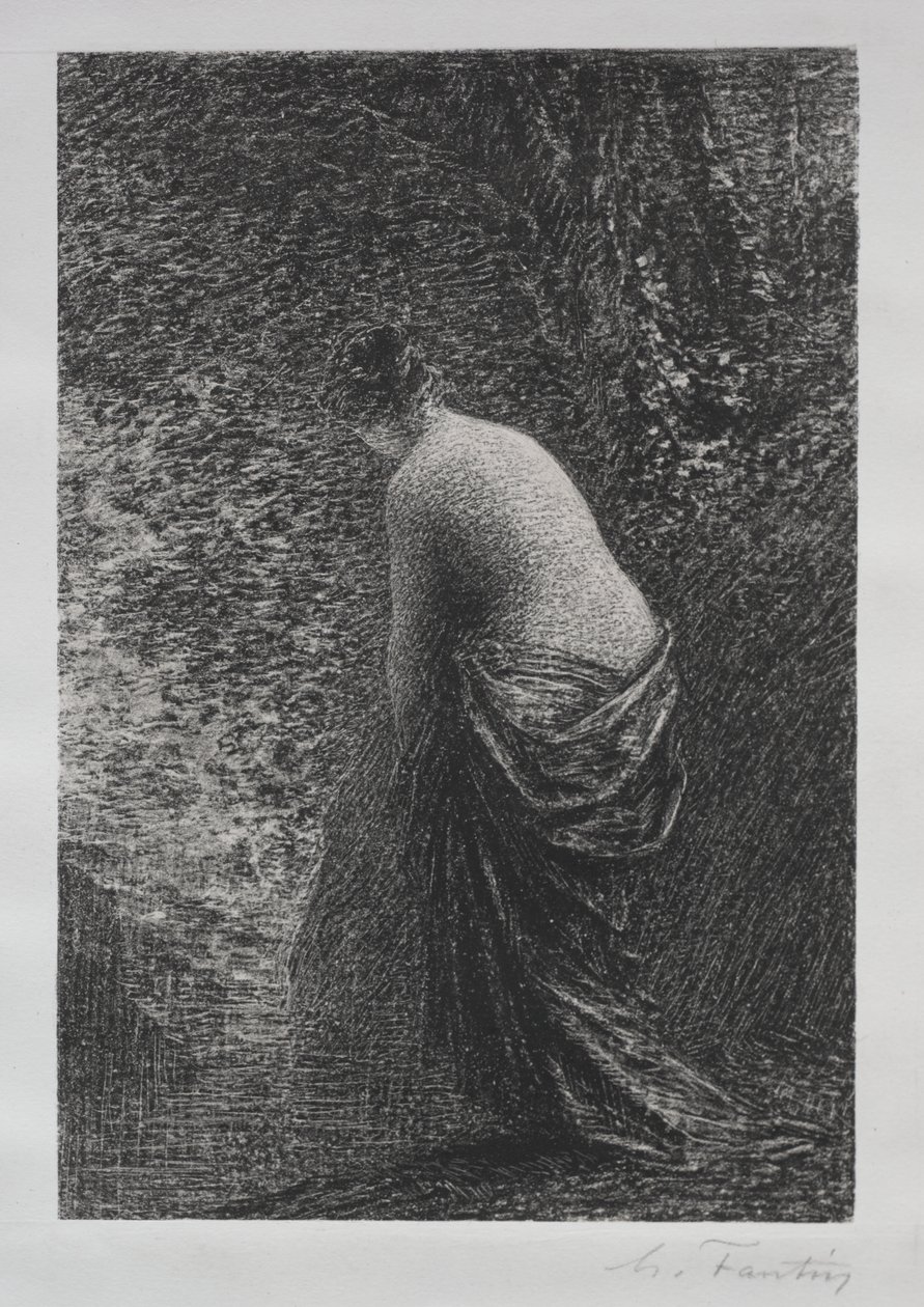 Badande Stående av Ignace Henri Jean Fantin Latour