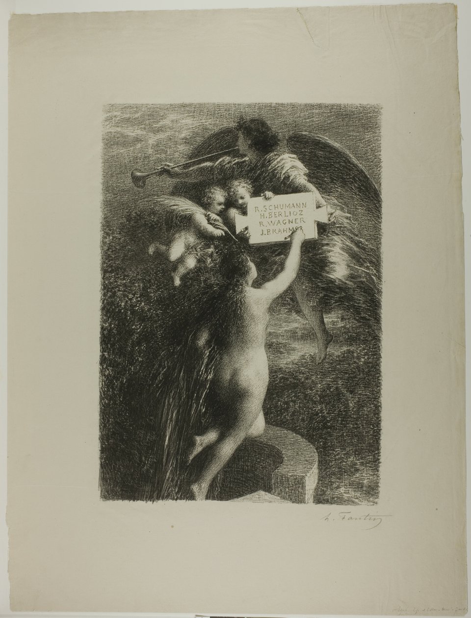Frontispice: Sanning av Ignace Henri Jean Fantin Latour