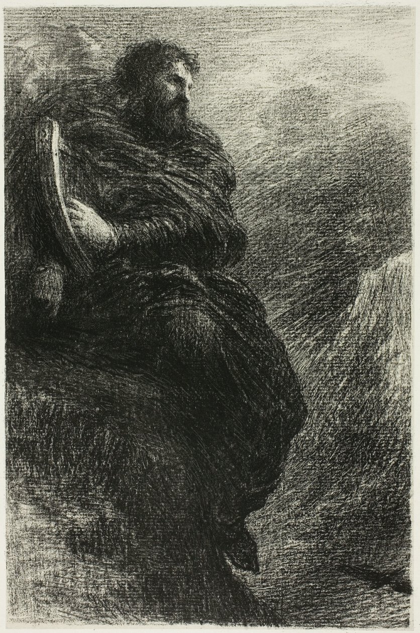 Harold i Italien: I bergen av Ignace Henri Jean Fantin Latour