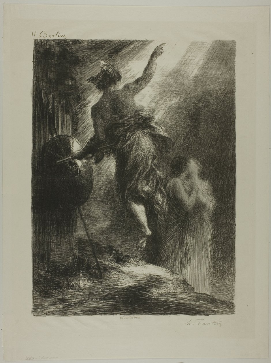 Italien! av Ignace Henri Jean Fantin Latour