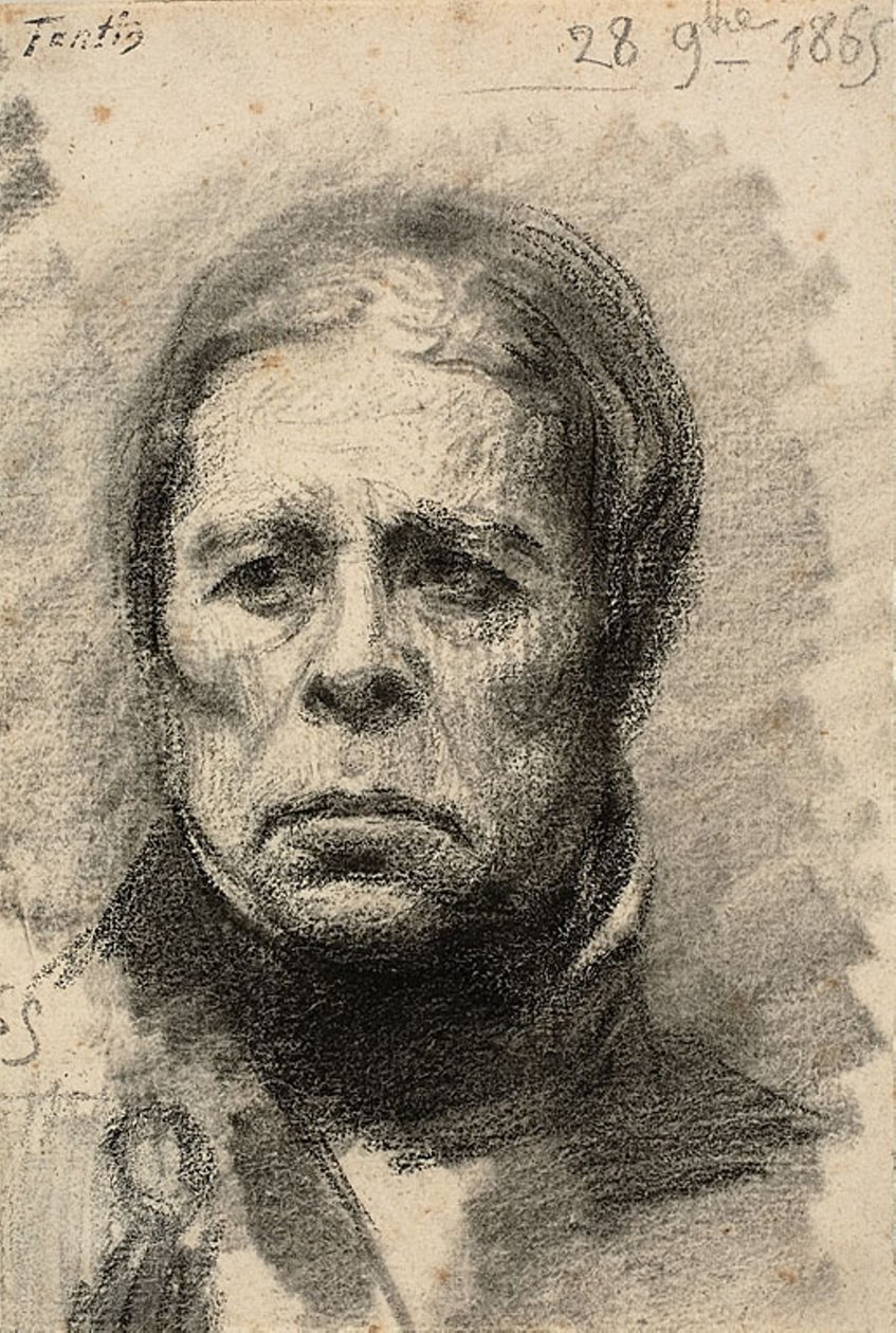 Jean-Auguste-Dominique Ingres av Ignace Henri Jean Fantin Latour