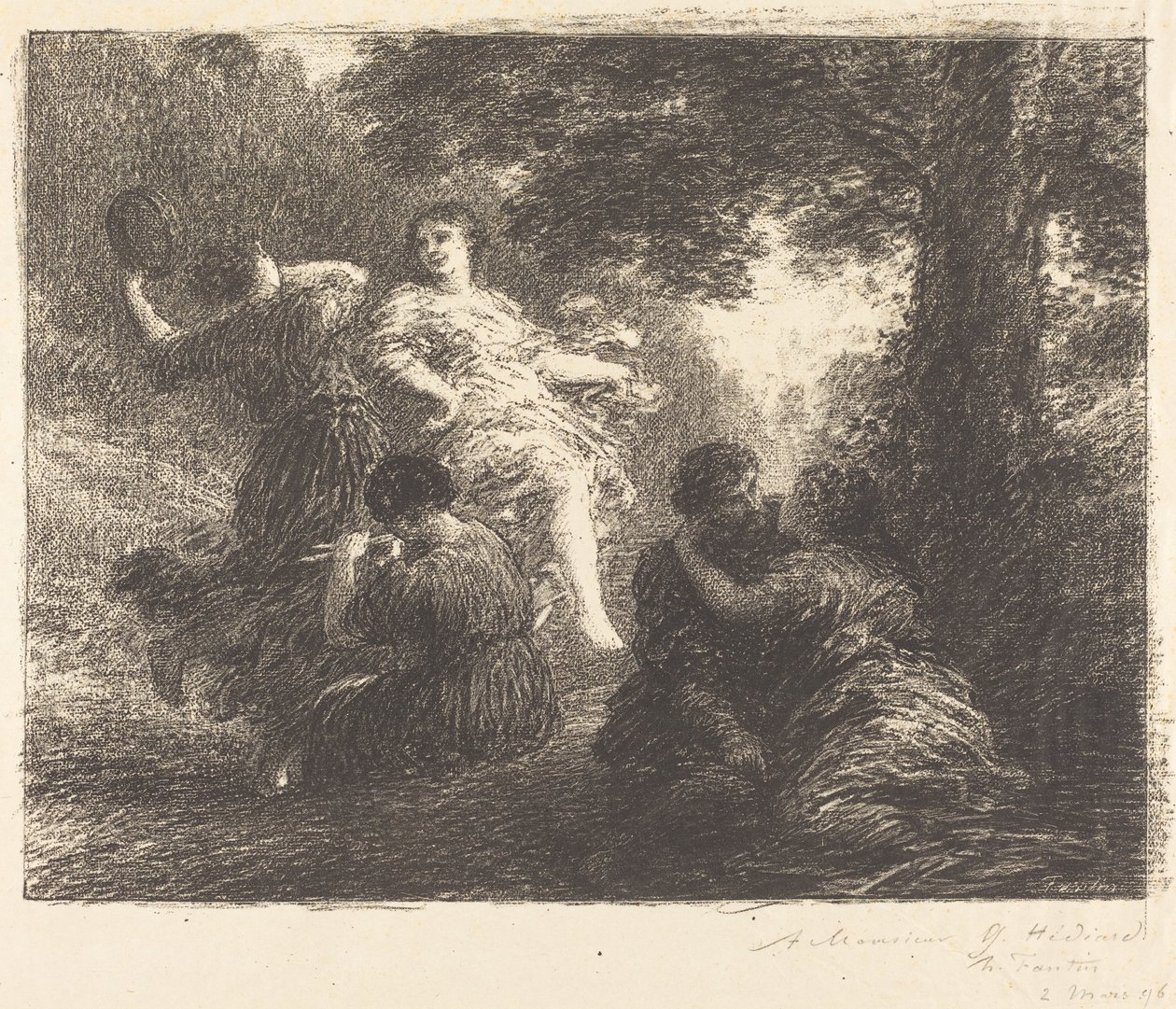 Pastoral av Ignace Henri Jean Fantin Latour