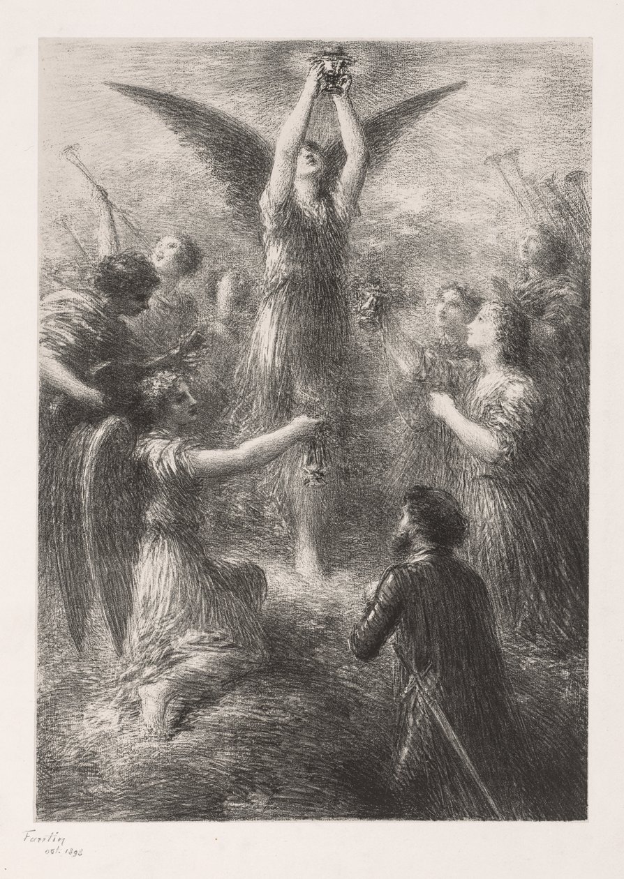 Förspel till Lohengrin av Ignace Henri Jean Fantin Latour