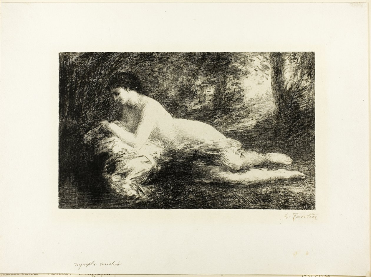 Dagdröm av Ignace Henri Jean Fantin Latour